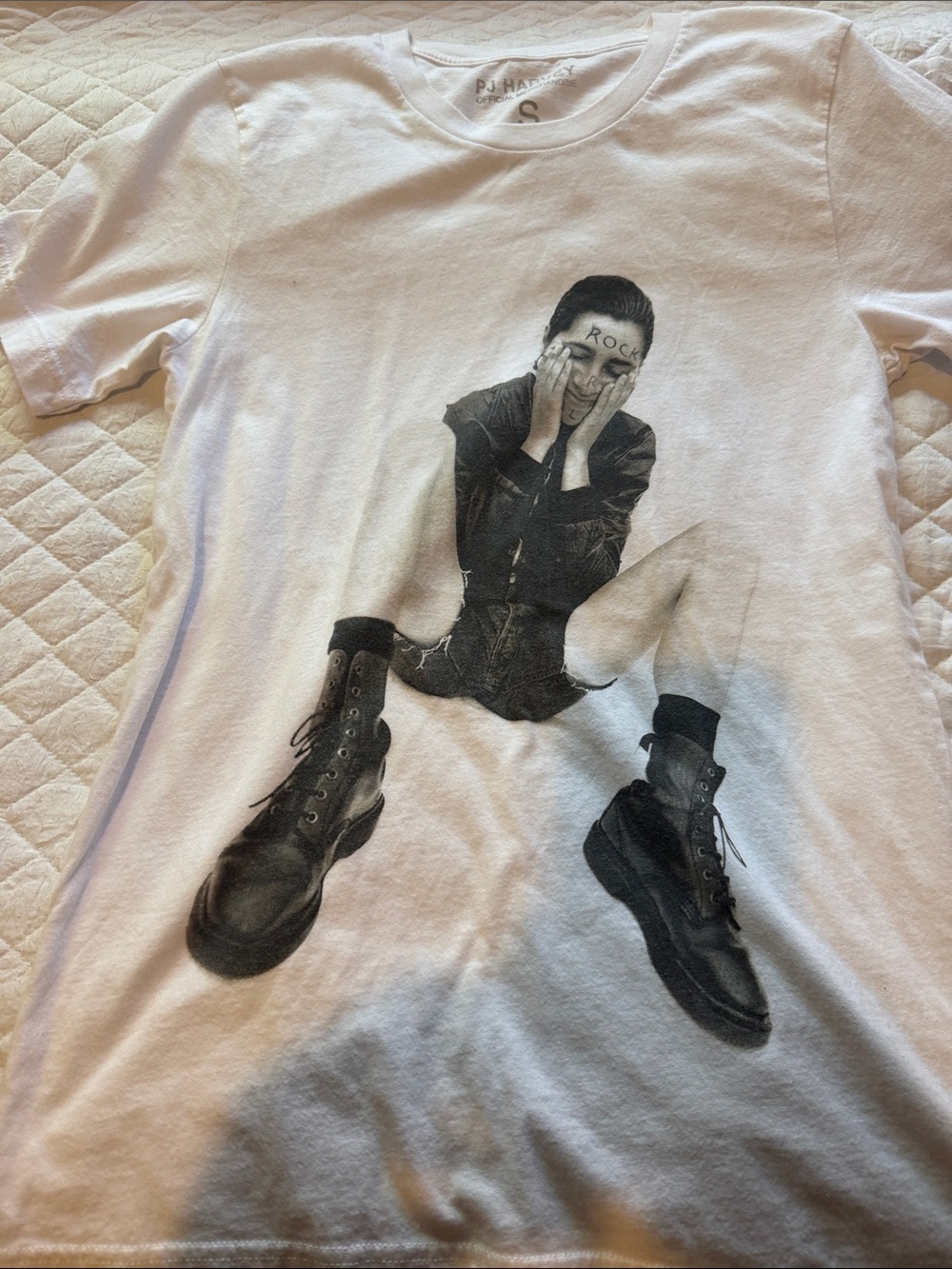 White Graphic Short-Sleeve Men’s T-Shirt - Photo Print